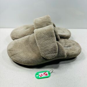 WOMEN’S AETREX MANDY COFFEE SLIPPERS  size 10